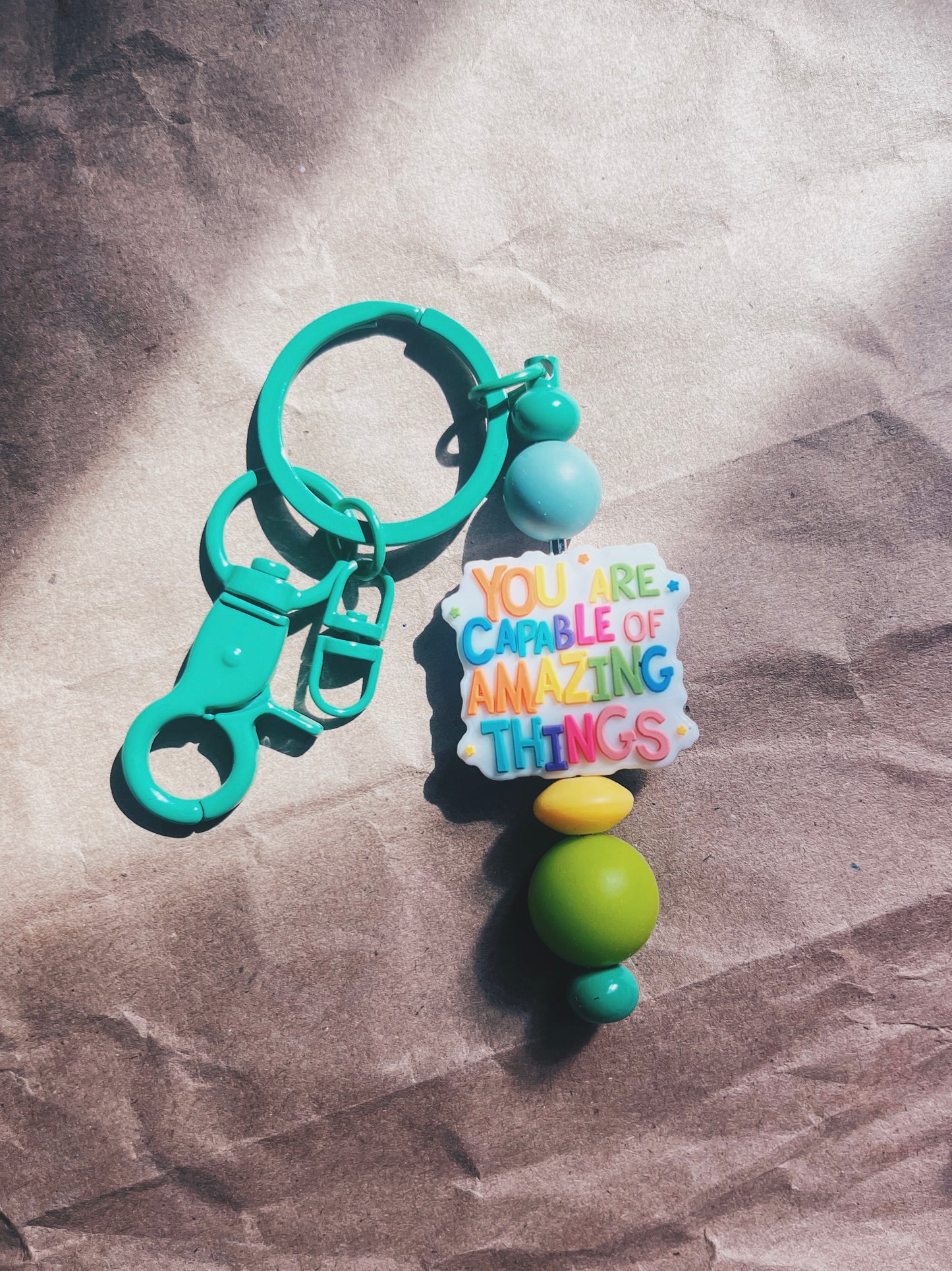 Joyful Joyful DIY keychain kit