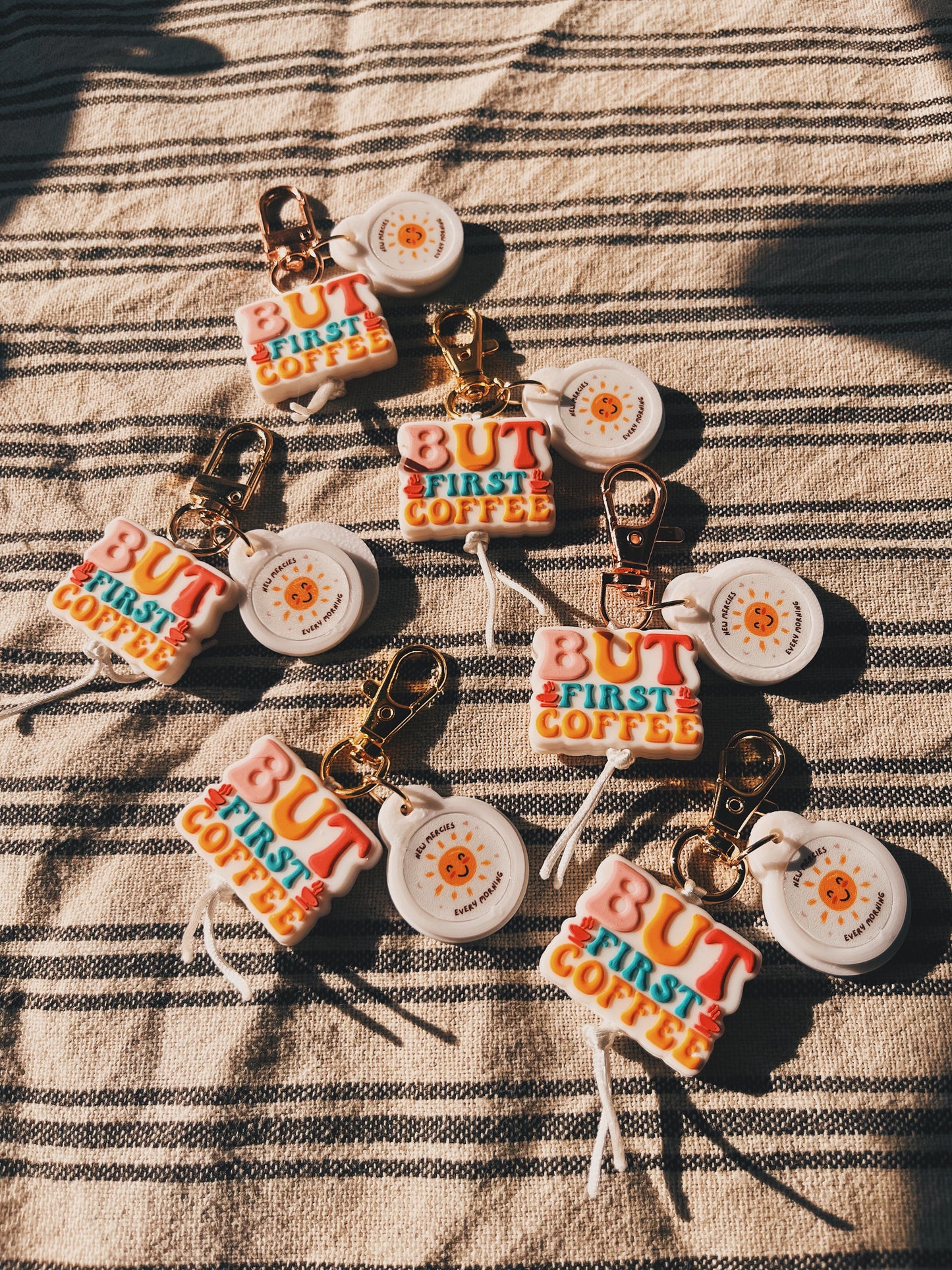 BUT FIRST, COFFEE Trolley Token Charm