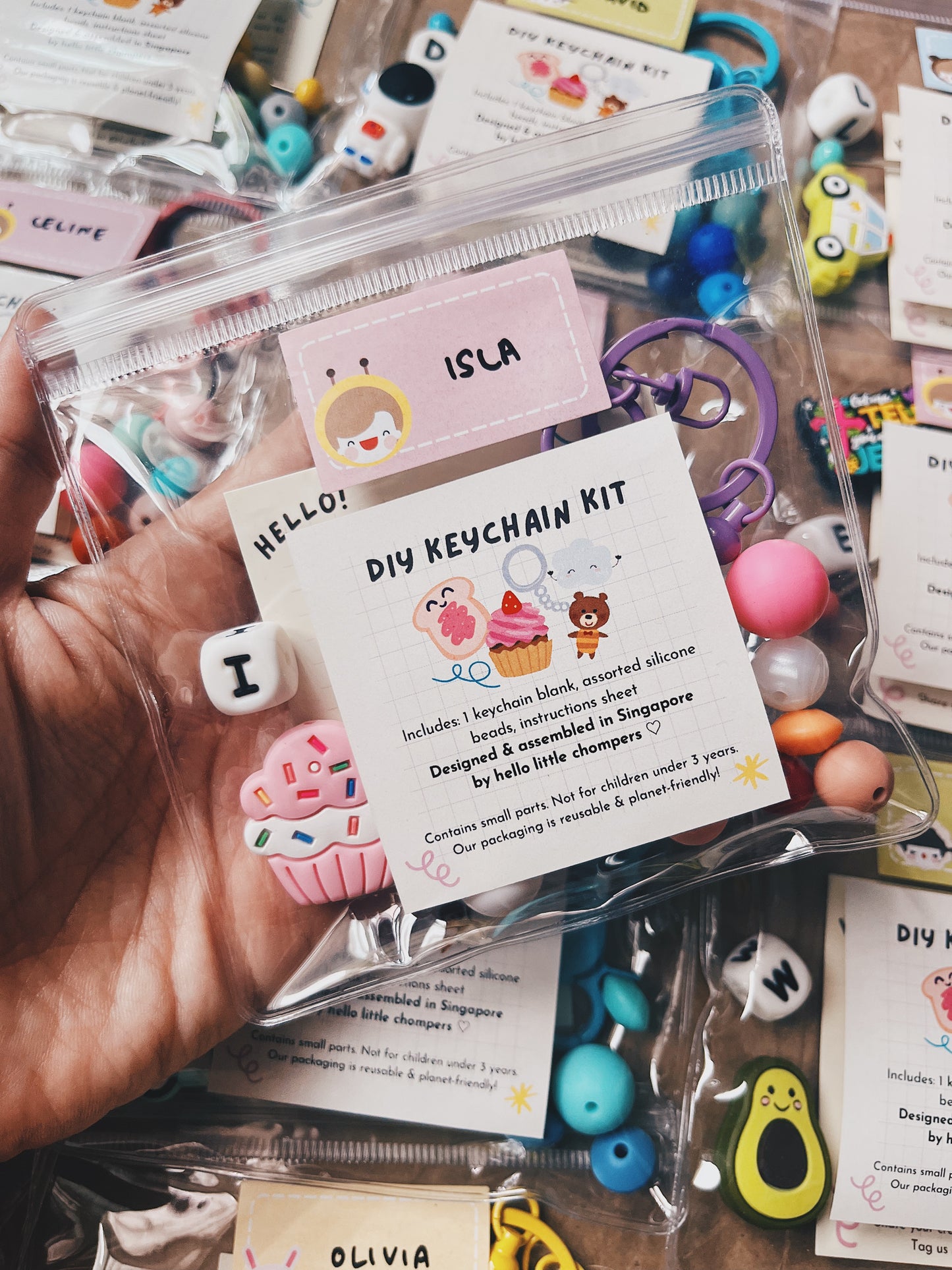 Custom DIY KEYCHAIN KIT Party Pack (Min. 8 packs)