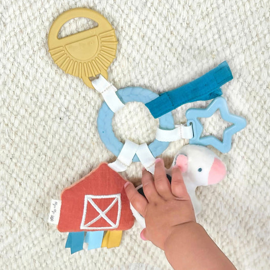 Farm Bitzy Busy Ring™ Teething Activity Toy
