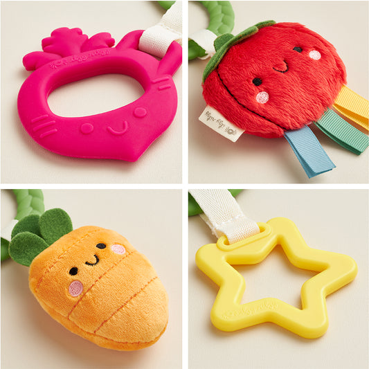 Veggies Bitzy Busy Ring™ Teething Activity Toy