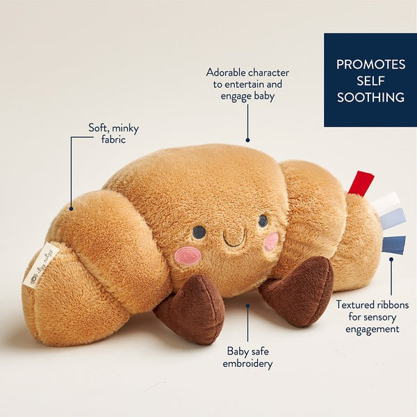 Chloe Croissant Sweetie Snuggles Plush
