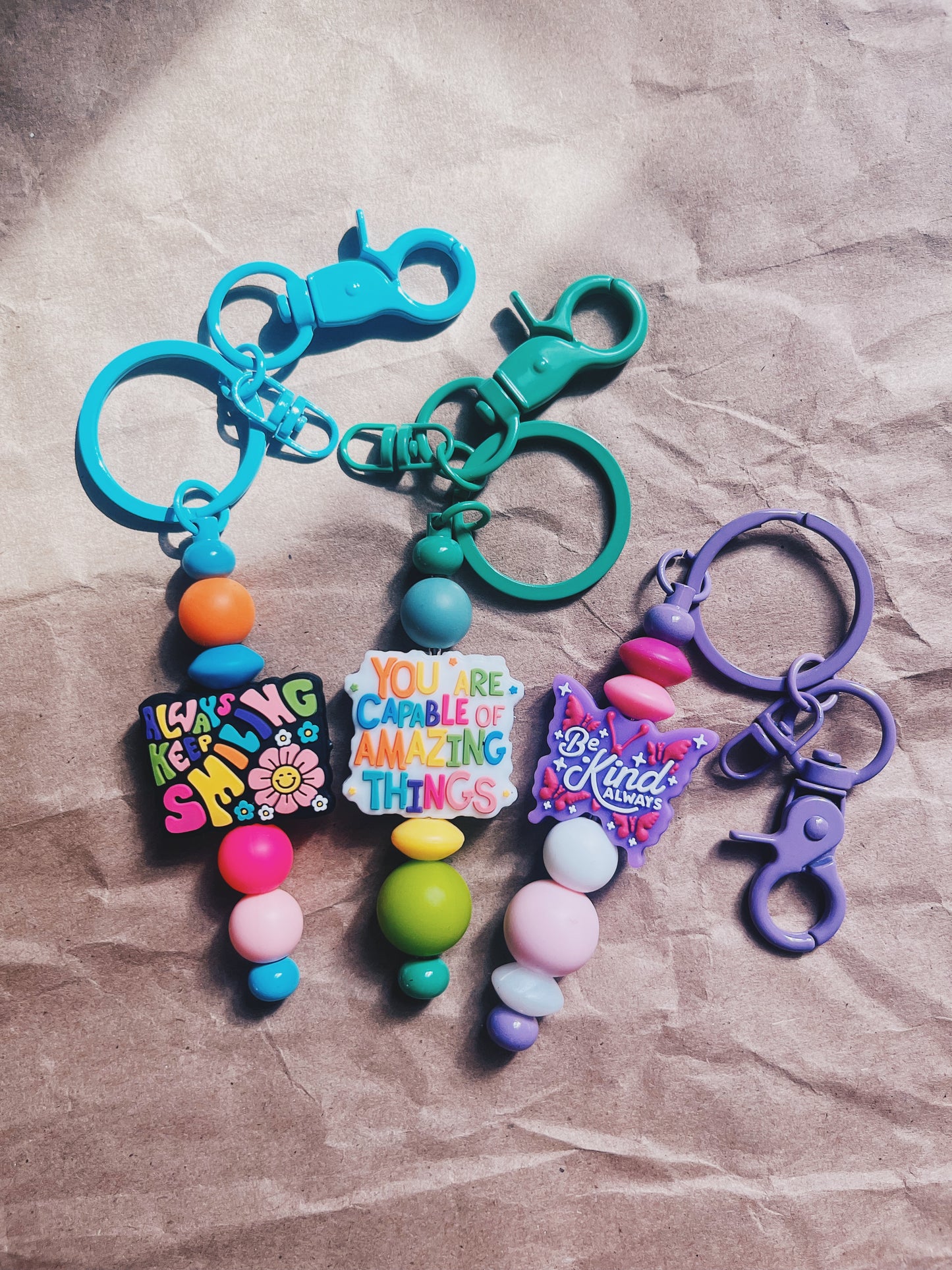 Joyful Joyful DIY keychain kit