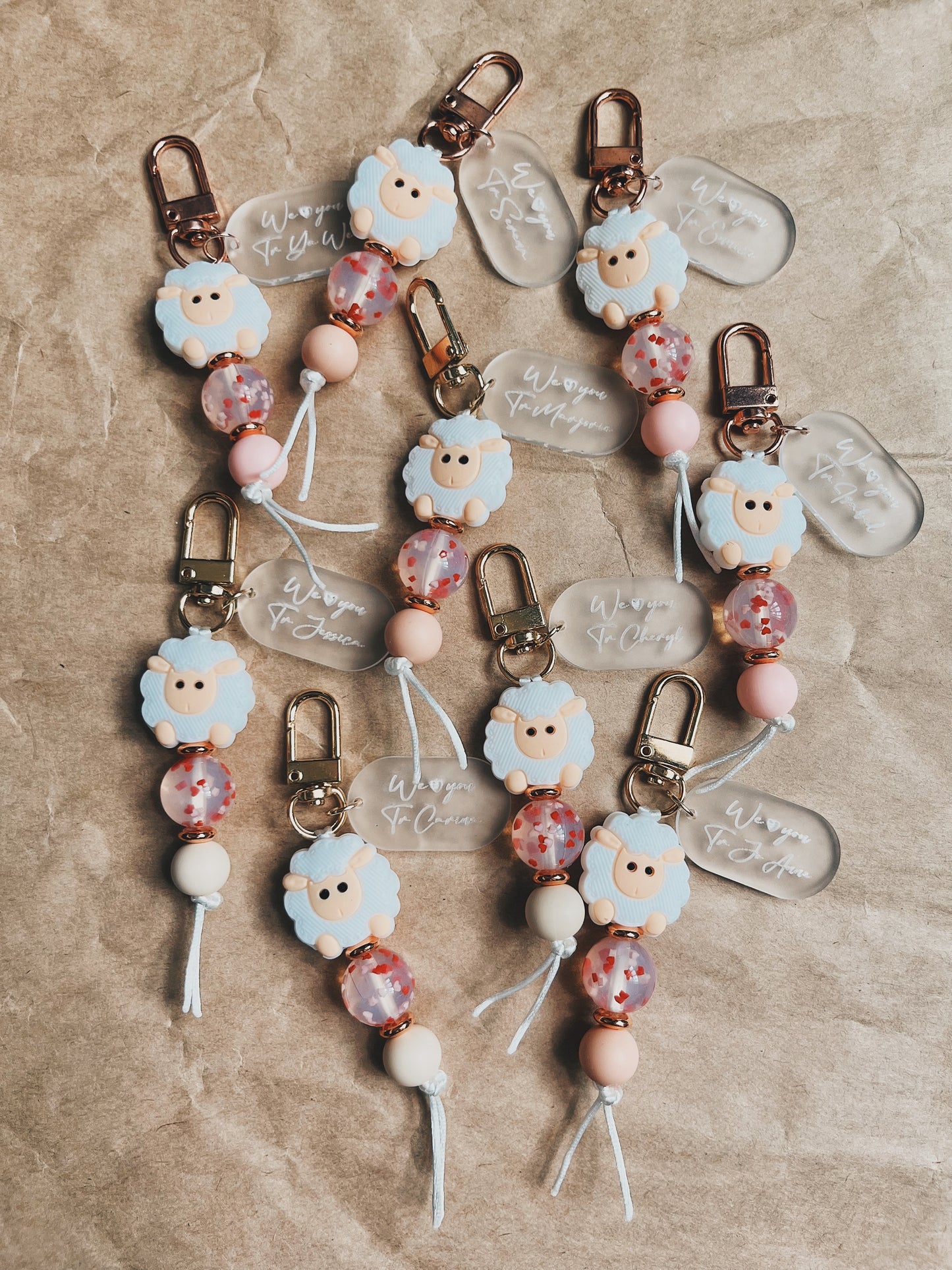 PSALM 23 Swivel Charm (customization available)