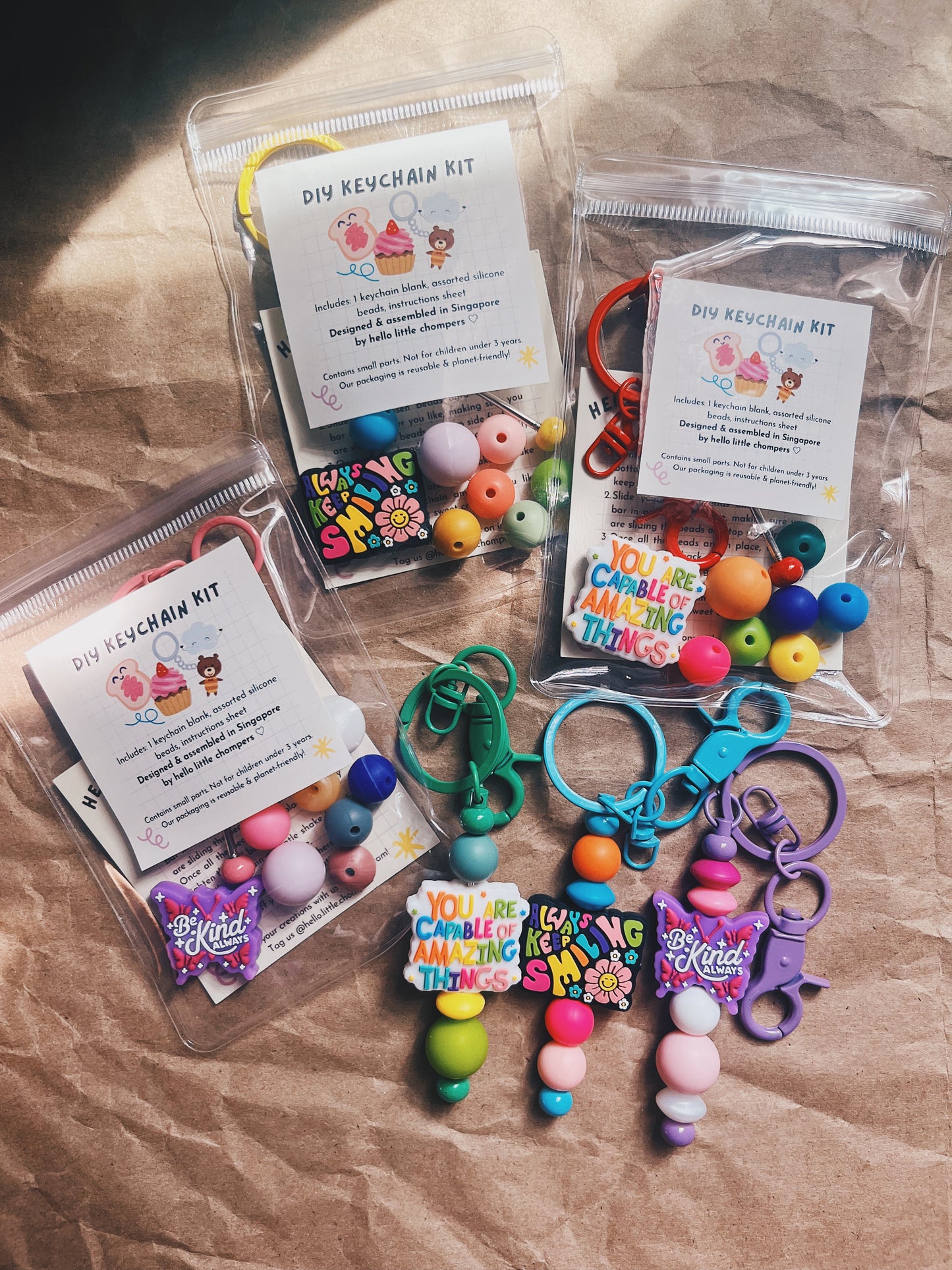 Joyful Joyful DIY keychain kit