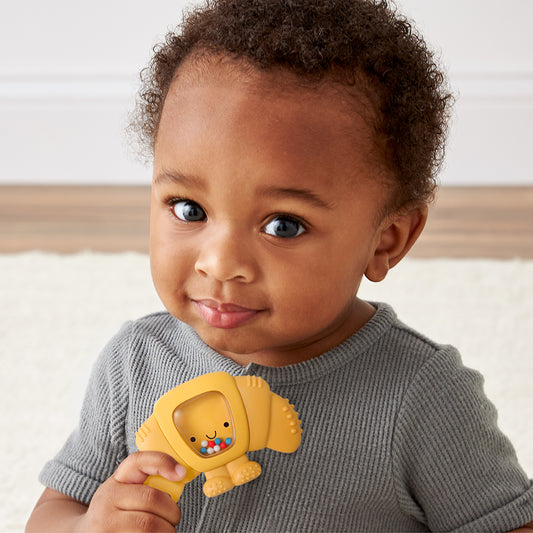 Chloe the Croissant Sweetie Shake Plus™ Rattle & Teether