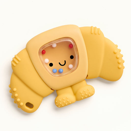 Chloe the Croissant Sweetie Shake Plus™ Rattle & Teether