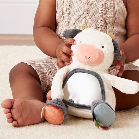 Carmen the Cow Itzy Bitzy Mirror™ Sensory Tummy Time Mirror