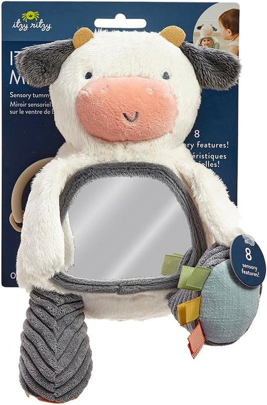Carmen the Cow Itzy Bitzy Mirror™ Sensory Tummy Time Mirror