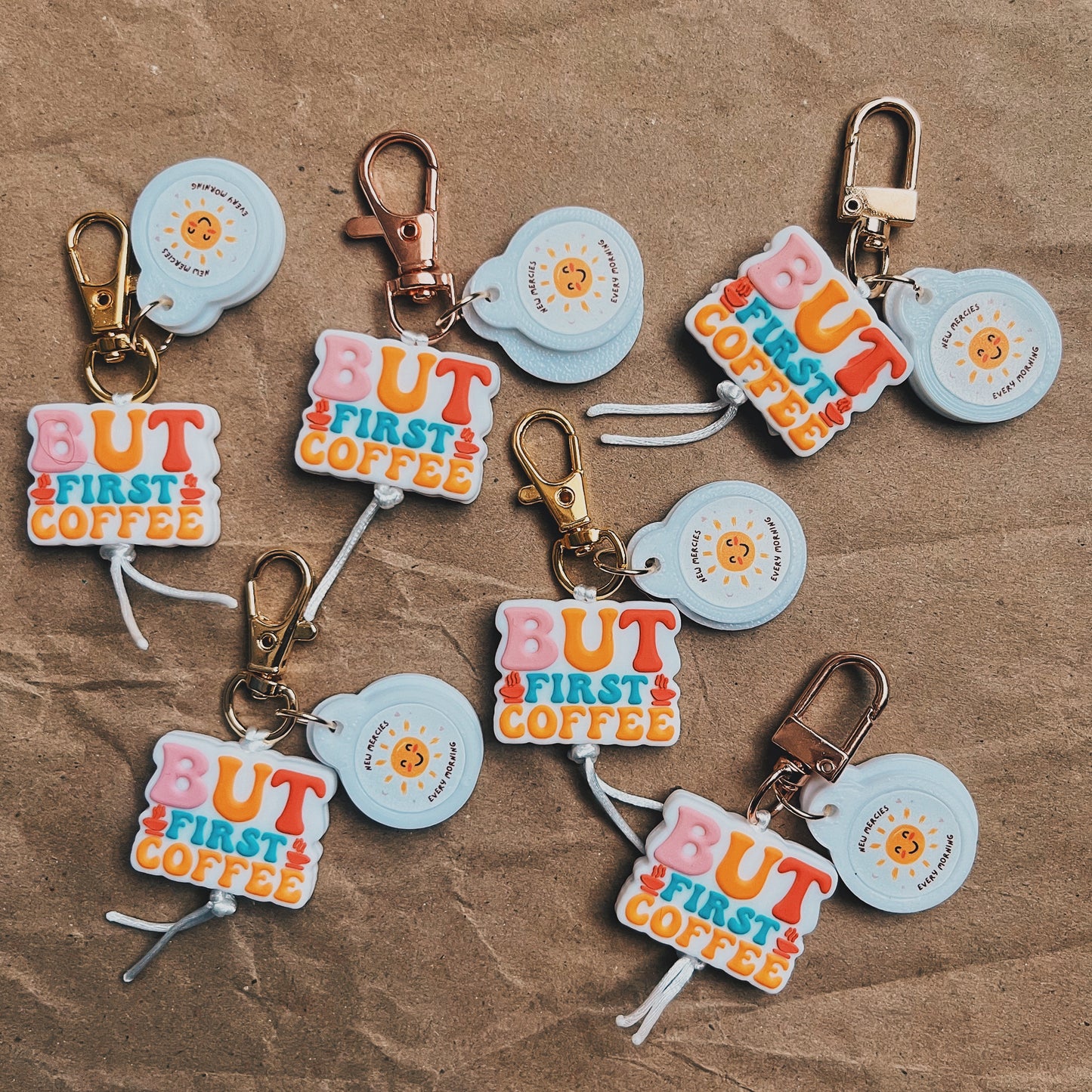 BUT FIRST, COFFEE Trolley Token Charm