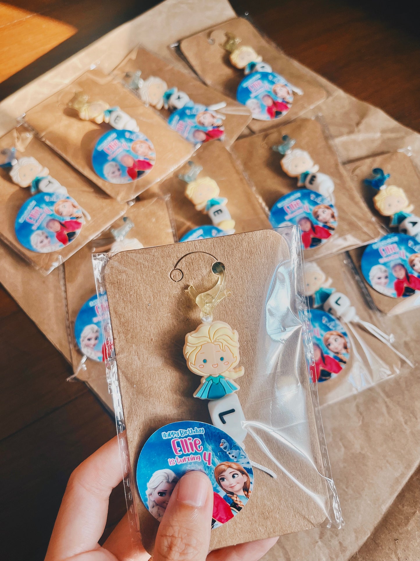 Custom INITIAL CHARM Party Pack (Min. 8 packs)