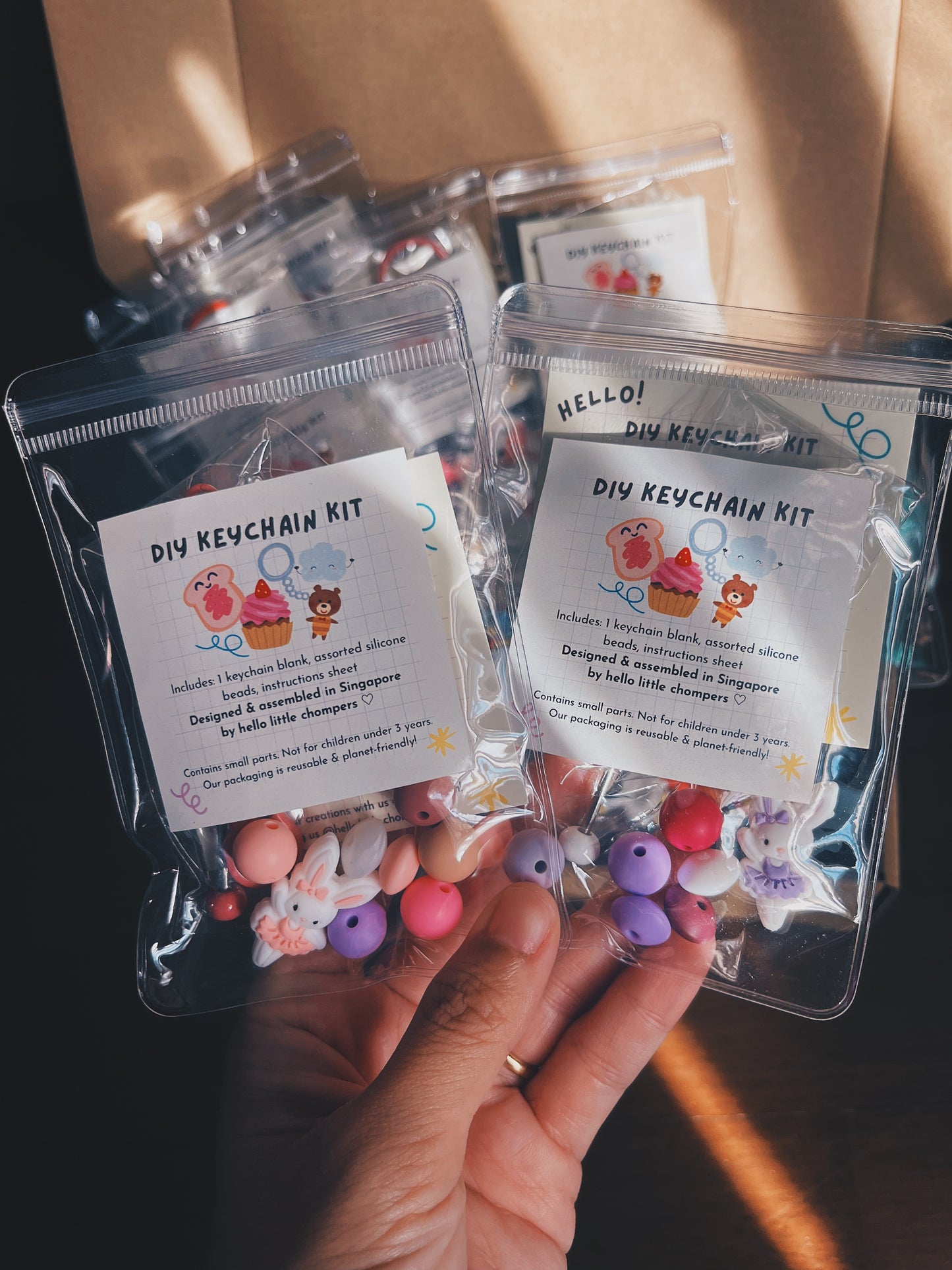 Standard DIY keychain kit