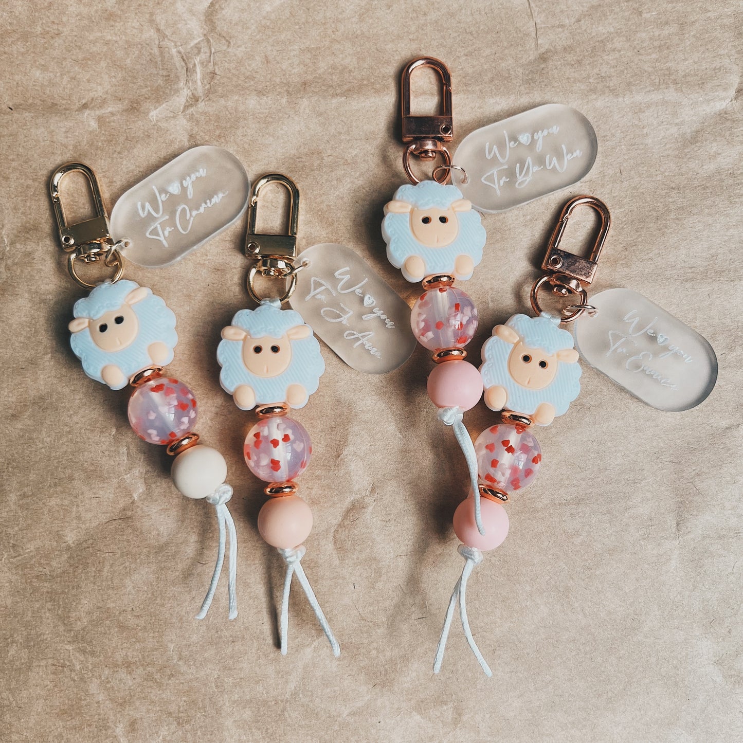 PSALM 23 Swivel Charm (customization available)