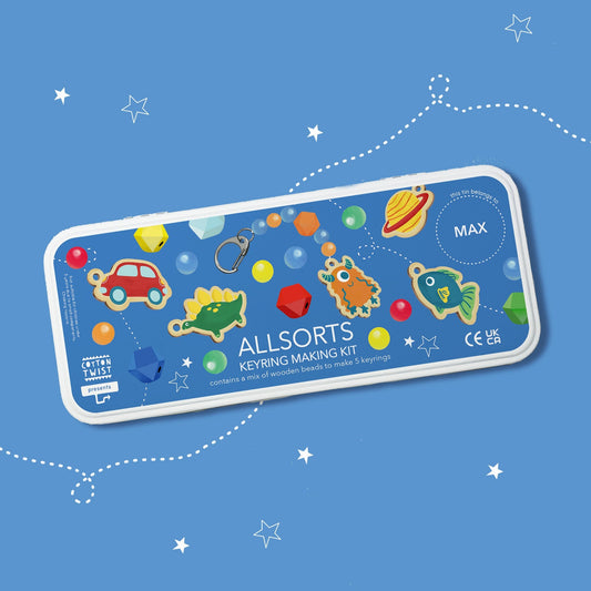 Allsorts Keyring Kit (Standard Kit: No name customization)