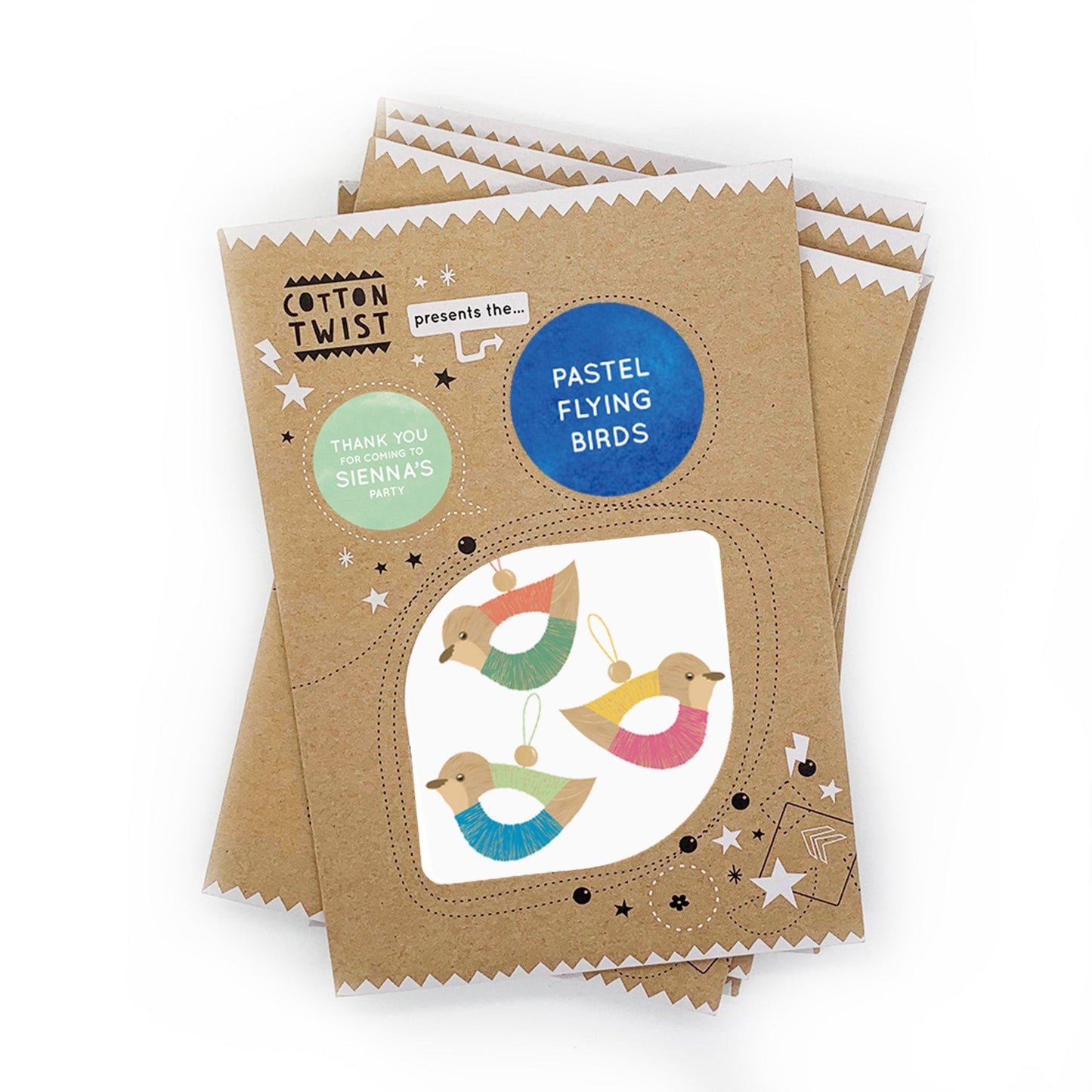 Make Your Own Pastel Bird Decorations