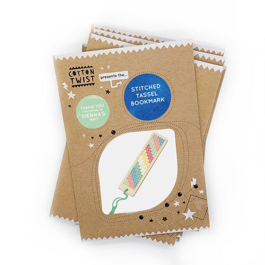 Make Your Own Stitched Tassel Bookmark