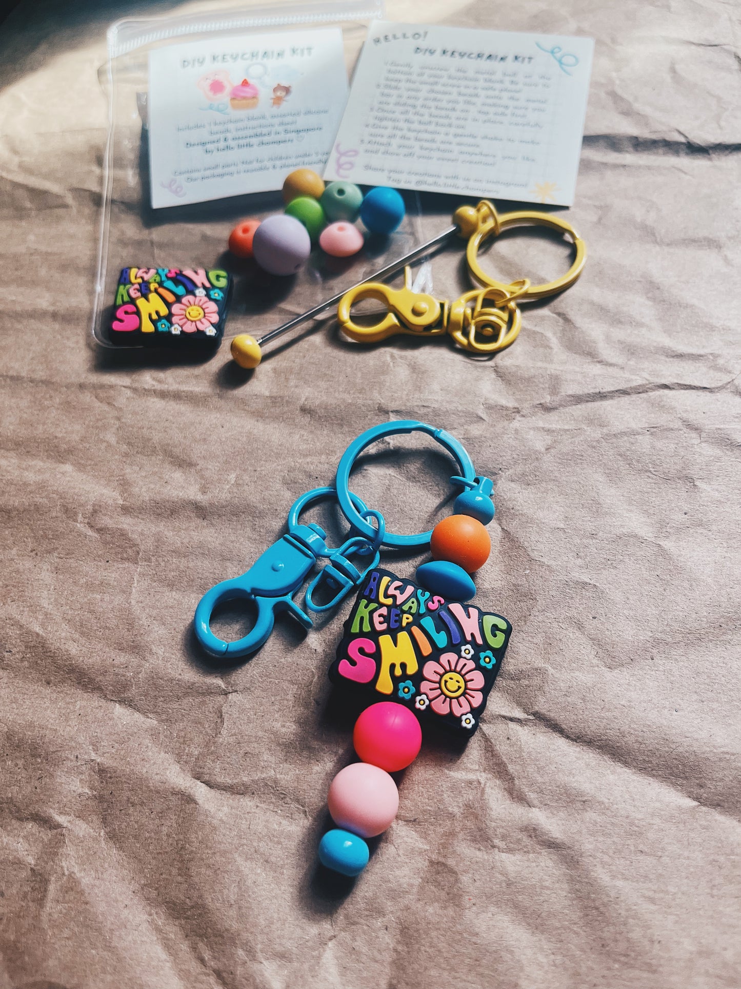 Joyful Joyful DIY keychain kit