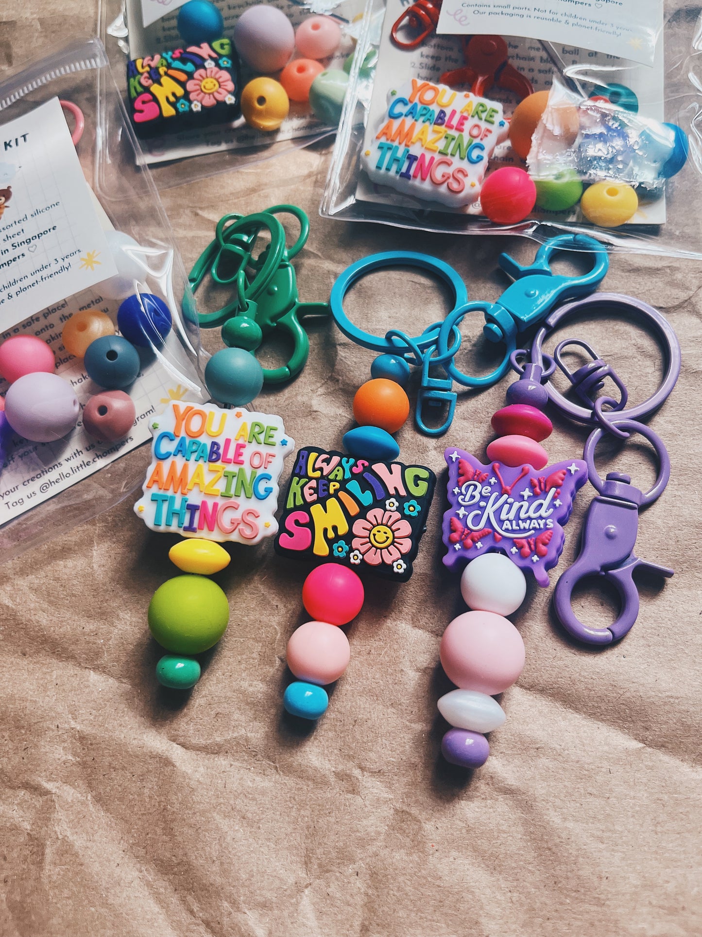 Joyful Joyful DIY keychain kit