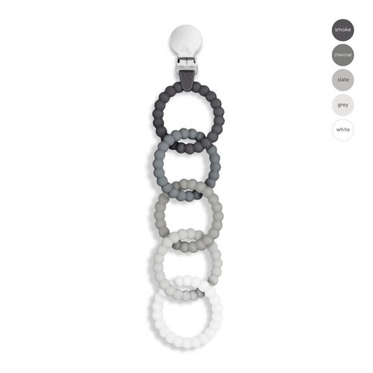 Cutie Clinks Attachable Teether (5 colourways)
