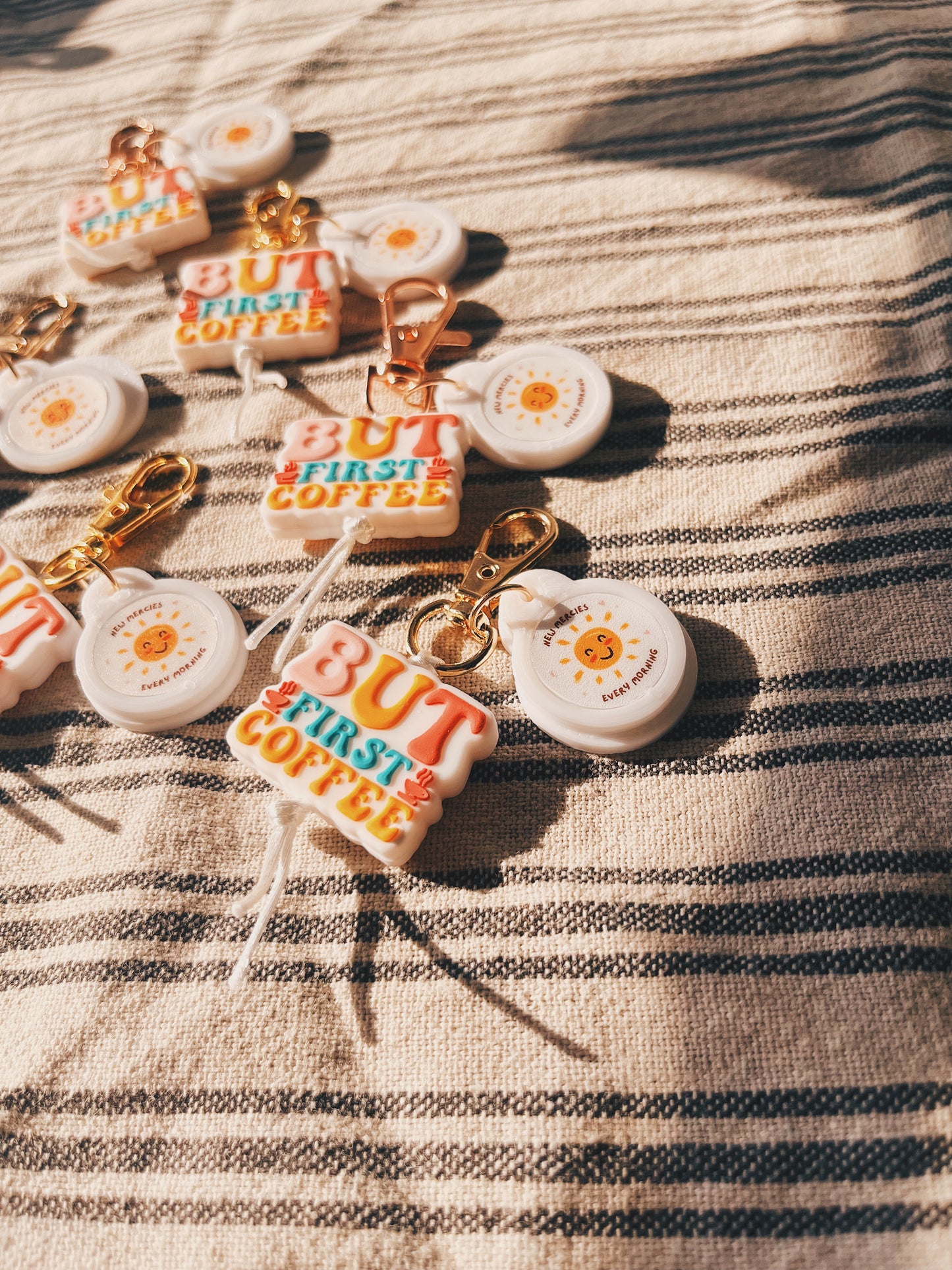 BUT FIRST, COFFEE Trolley Token Charm
