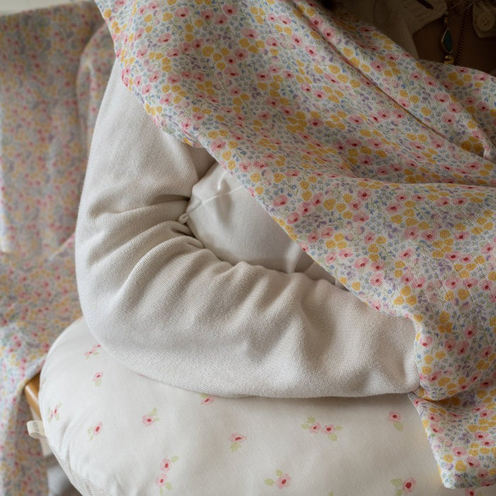 Organic Baby Muslin Swaddle - Wildflower Garden
