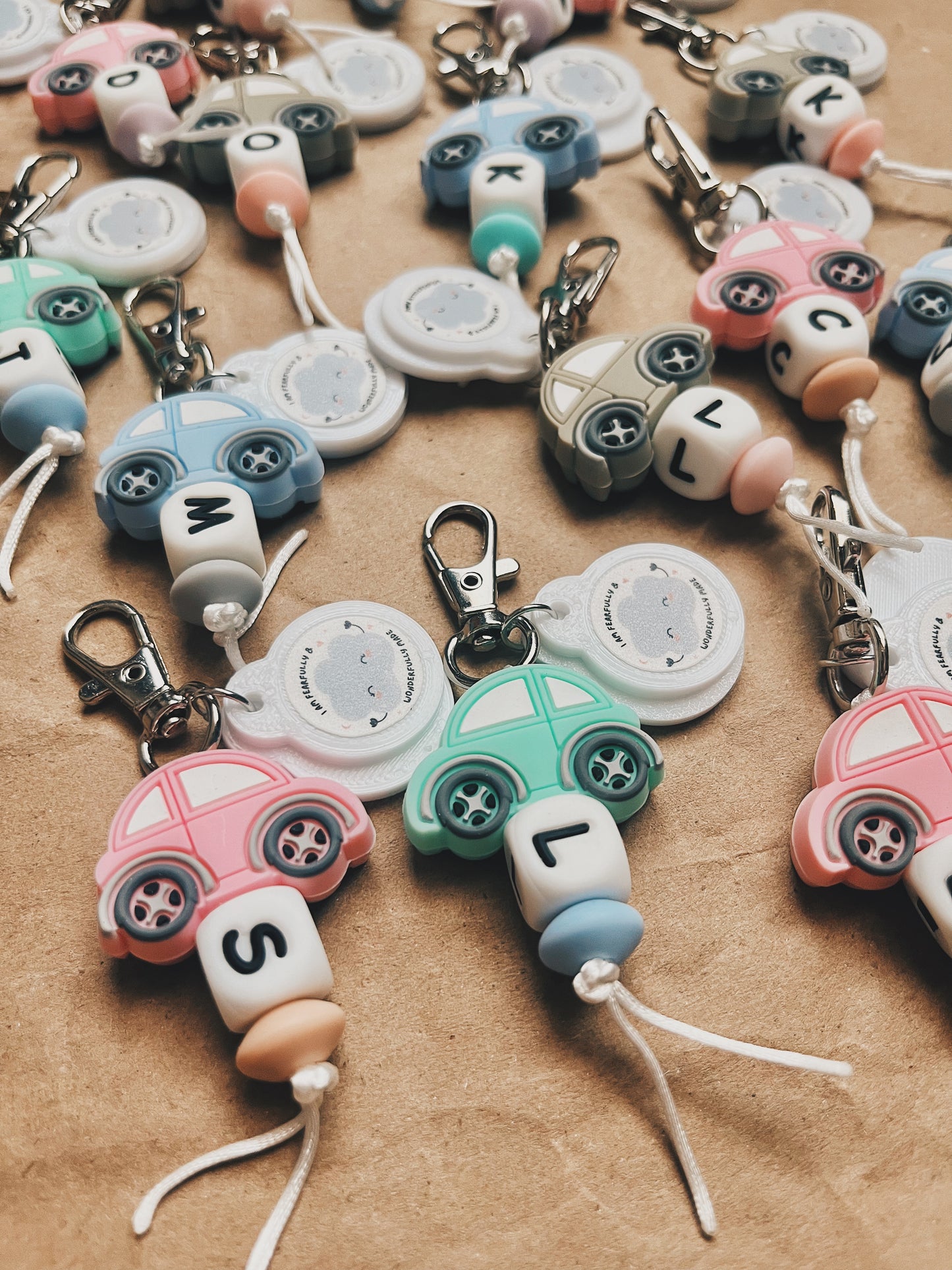 Custom Initial Charm - ROBIN + Supermarket Trolley Tokens