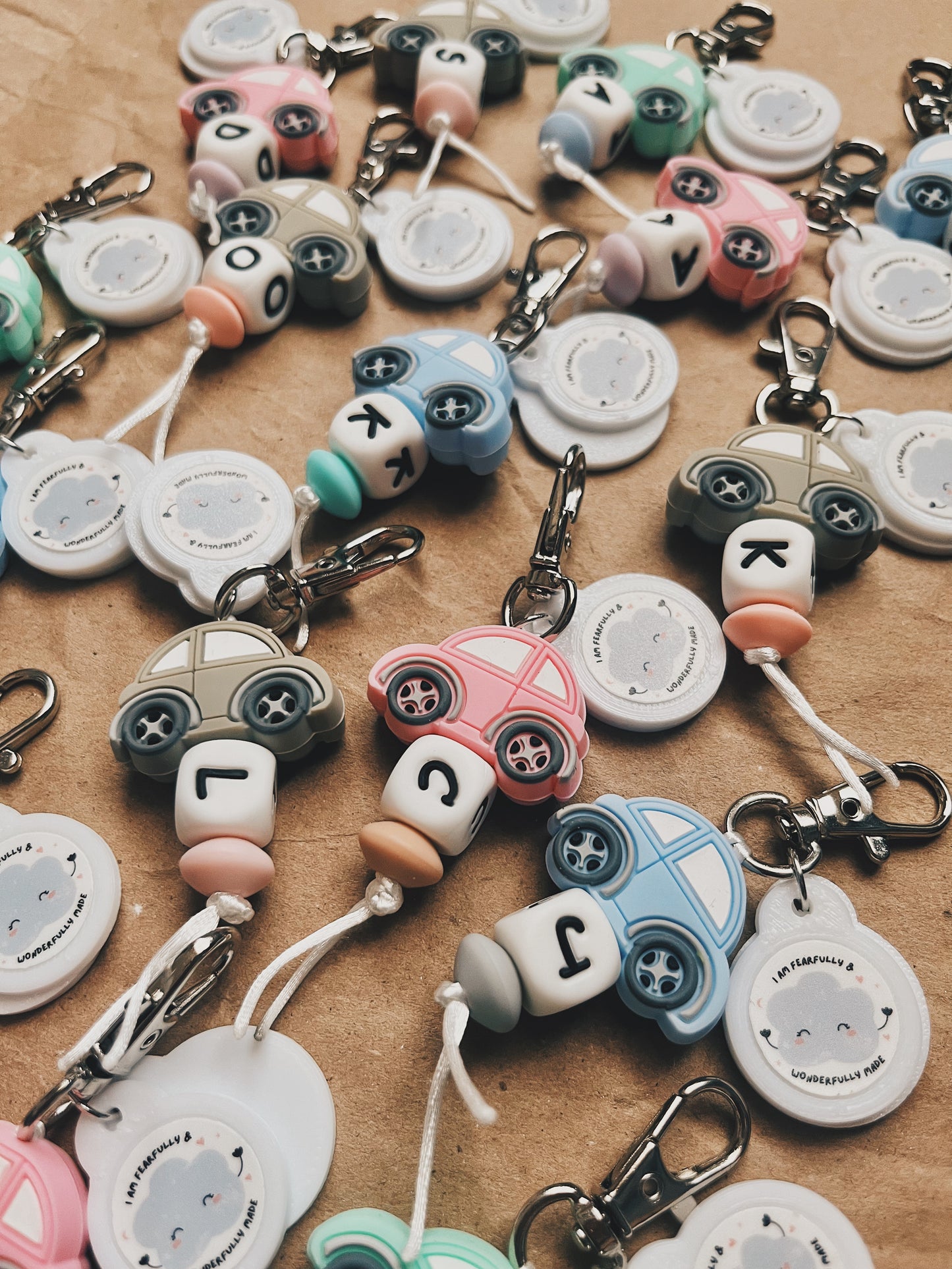 Custom Initial Charm - ROBIN + Supermarket Trolley Tokens