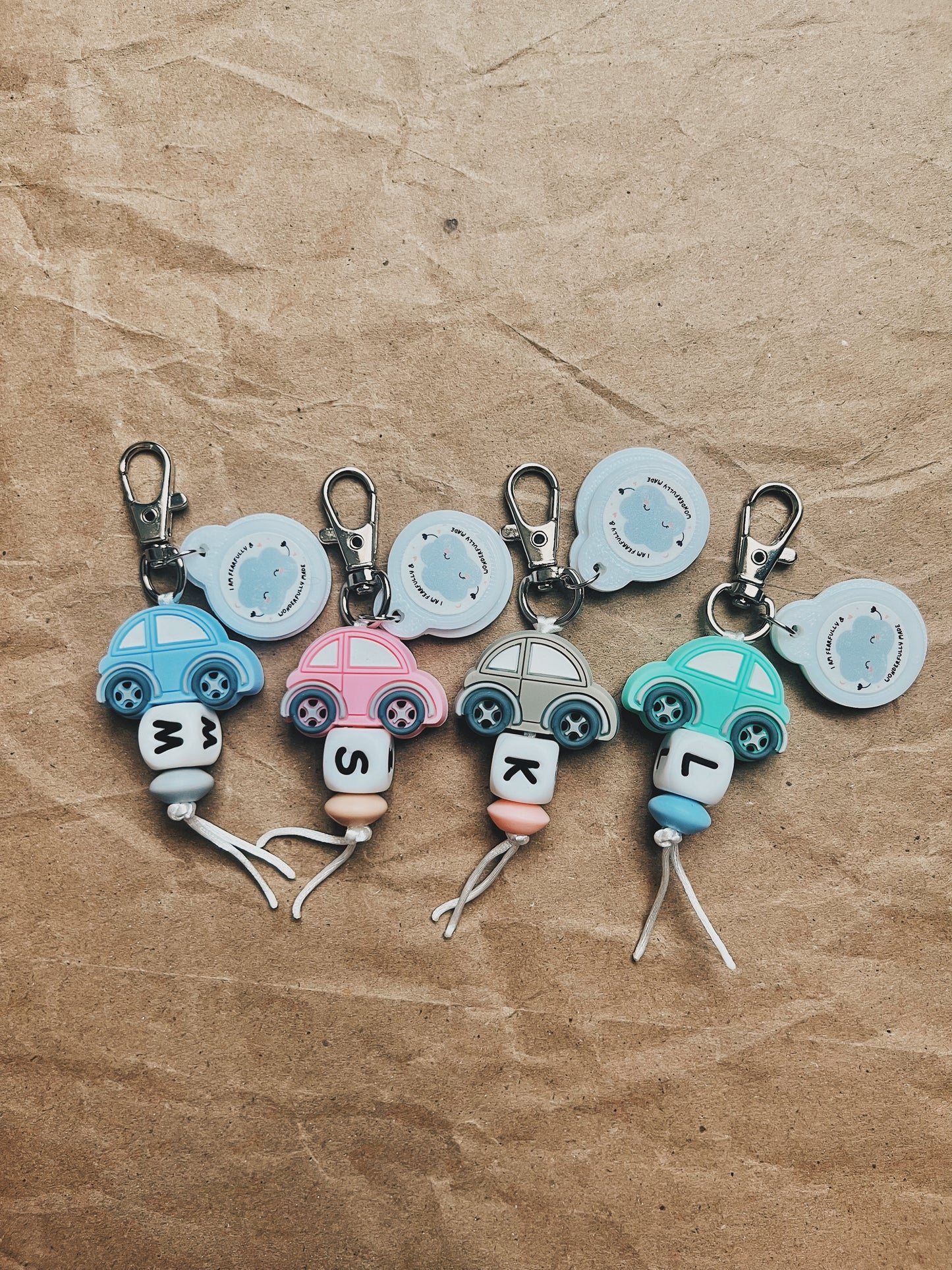 Custom Initial Charm - ROBIN + Supermarket Trolley Tokens