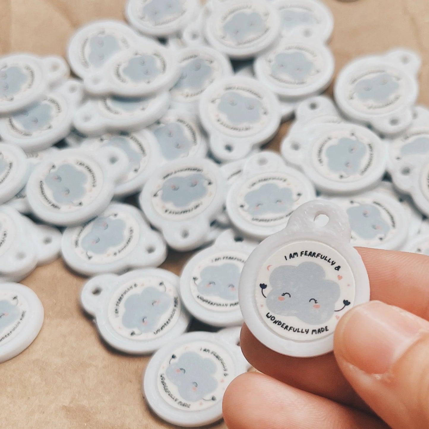 Custom Initial Charm - ROBIN + Supermarket Trolley Tokens