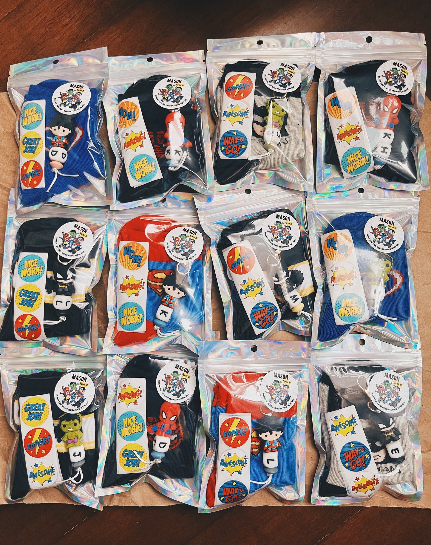Custom ALL-IN-ONE Party Pack (Min. 8 packs)