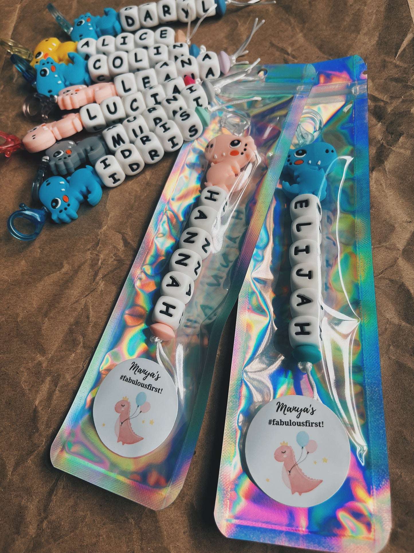 DINO-RAWR Custom Charm