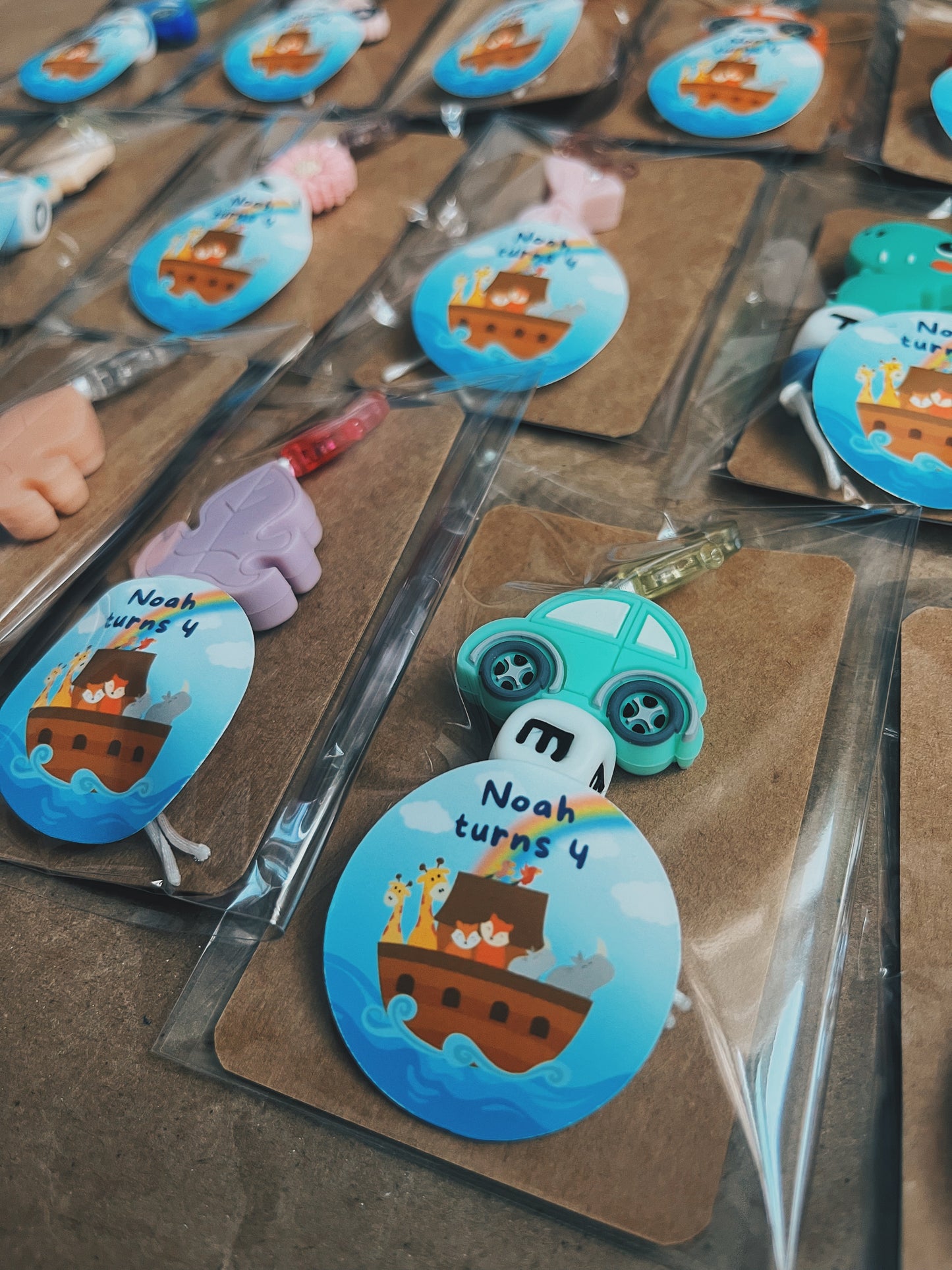Custom INITIAL CHARM Party Pack (Min. 8 packs)