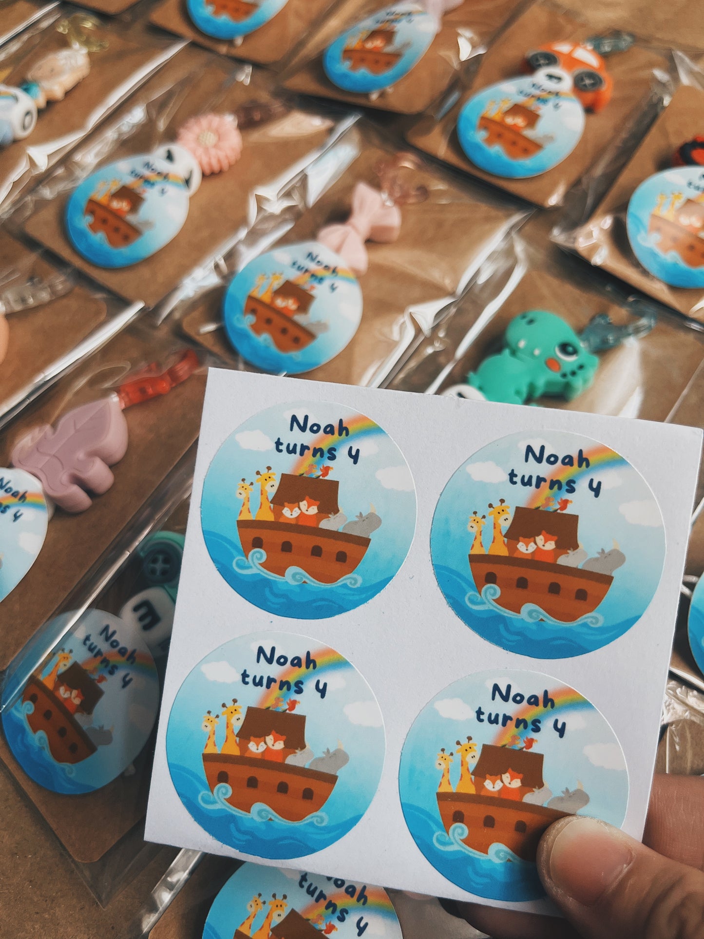 Custom INITIAL CHARM Party Pack (Min. 8 packs)
