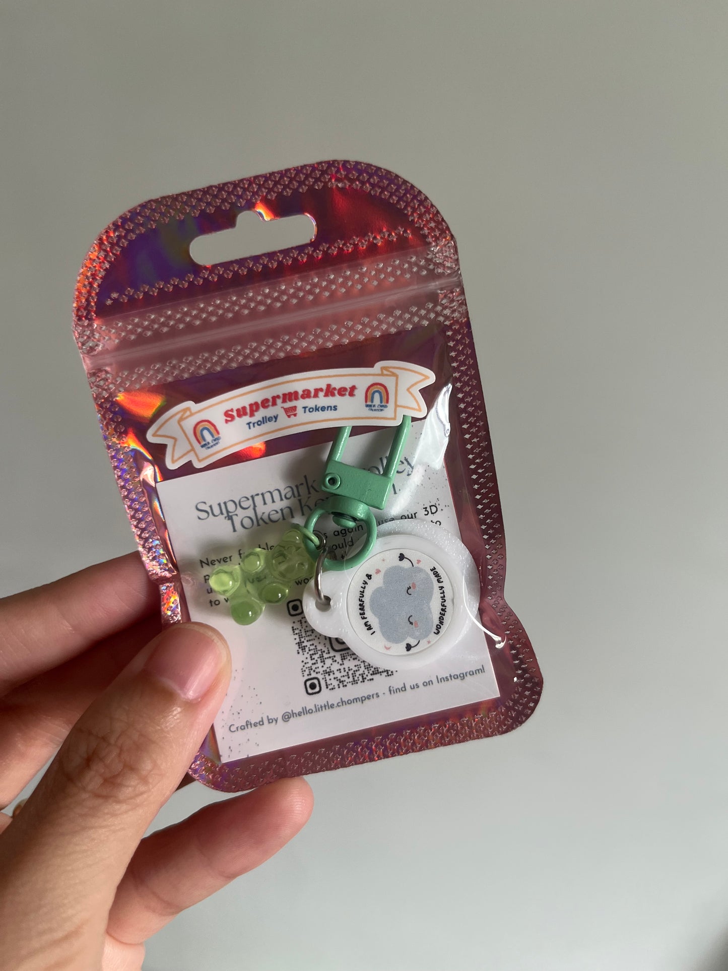 GUMMY Supermarket Trolley Tokens
