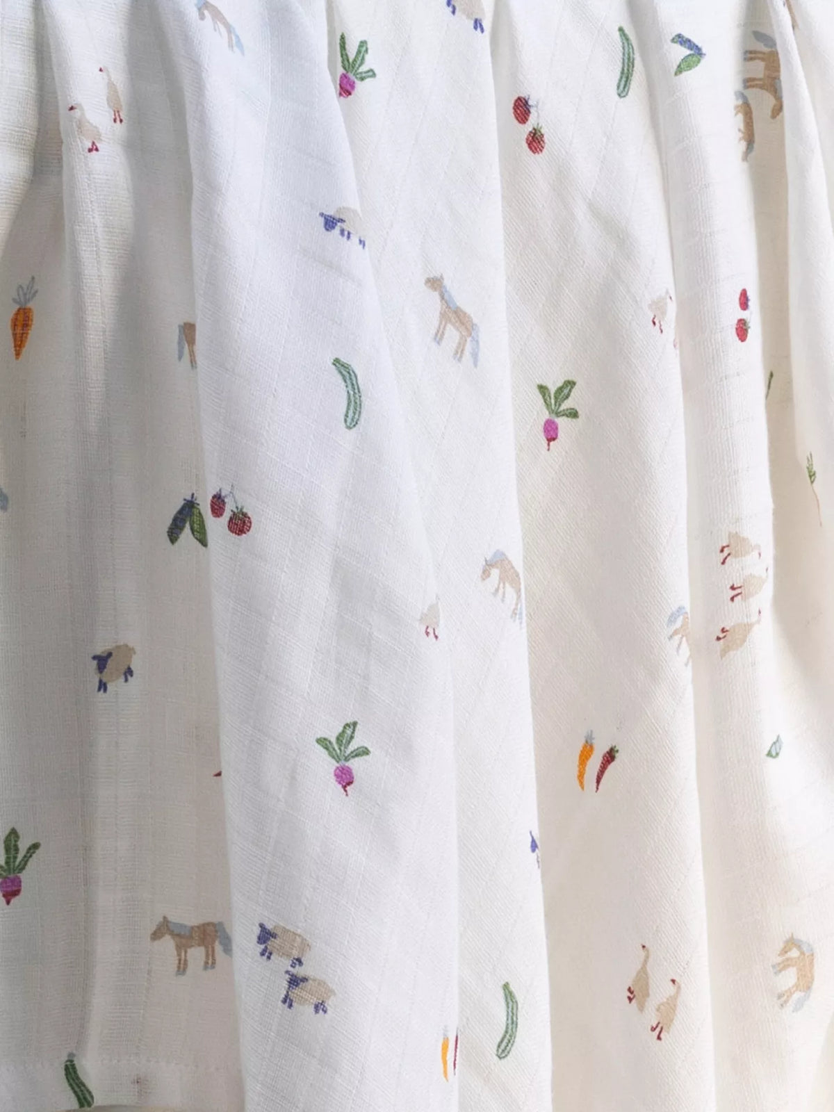 Organic Baby Muslin Swaddle - Little Farms