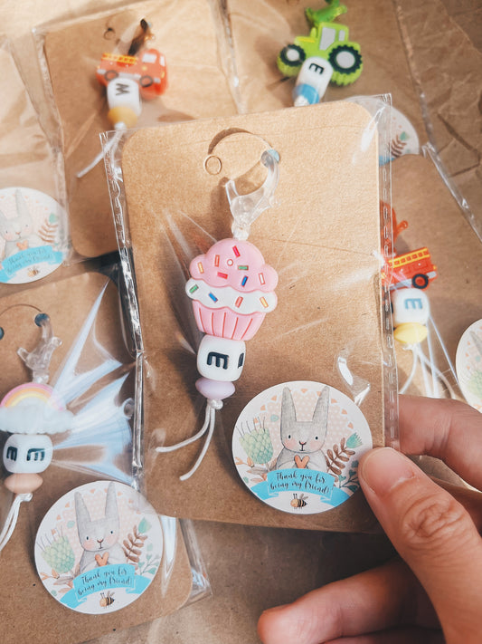 Custom INITIAL CHARM Party Pack (Min. 8 packs)