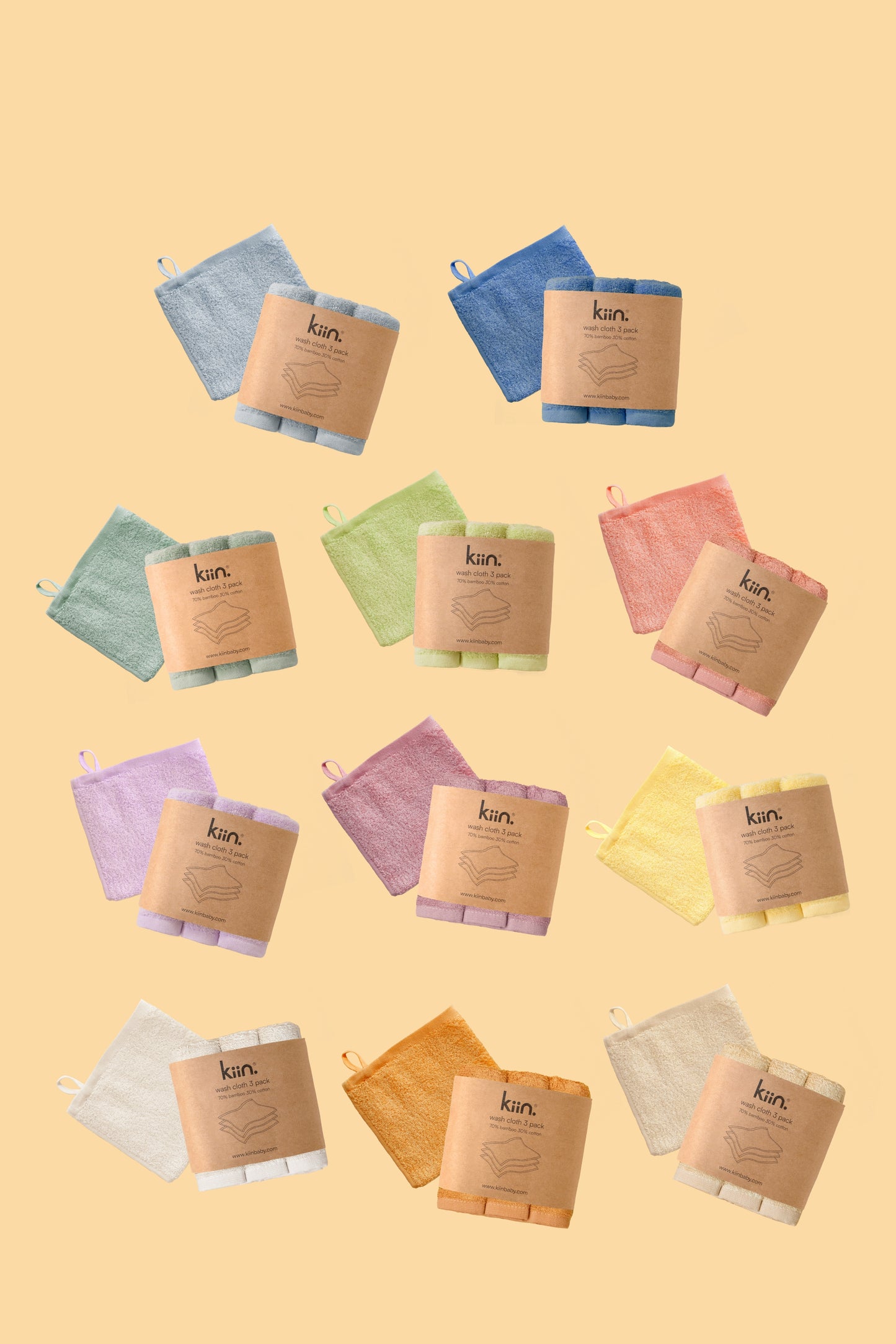 Sage Wash Cloths 3 Pack