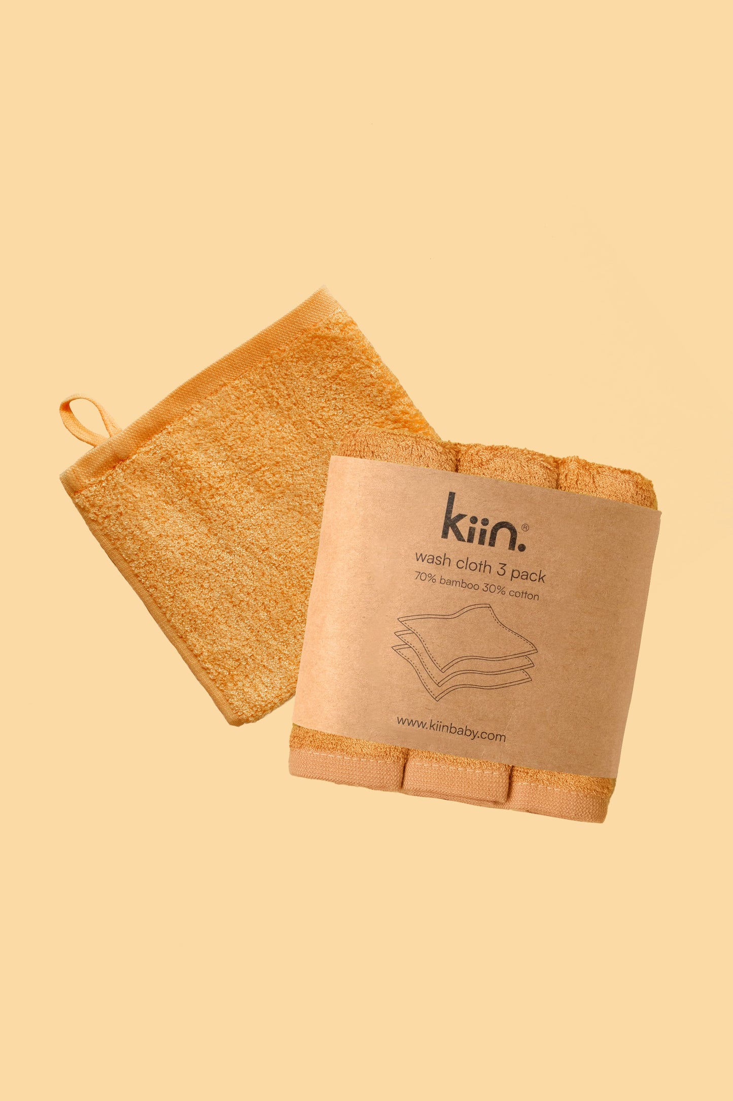 Caramel Wash Cloths 3 Pack