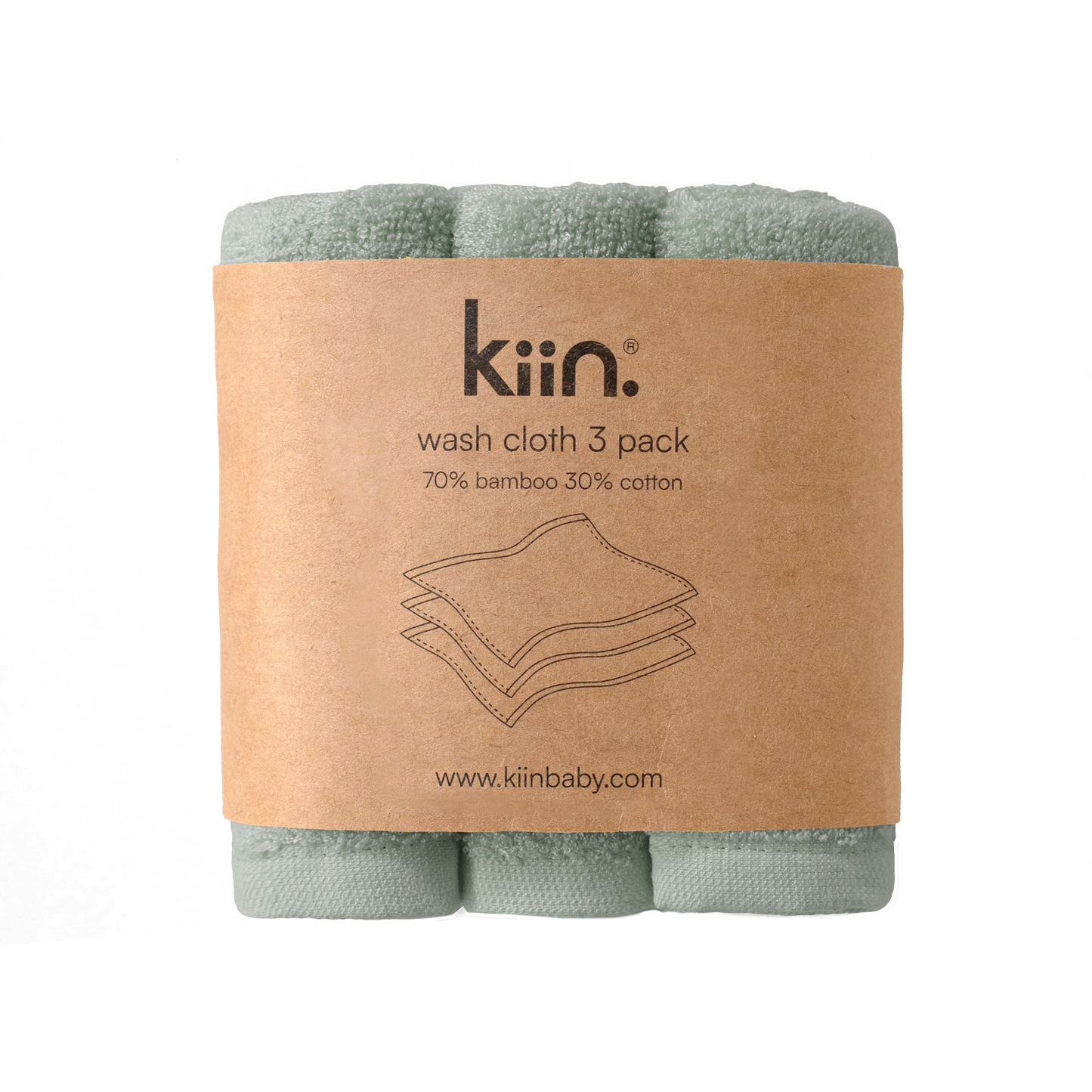 Sage Wash Cloths 3 Pack