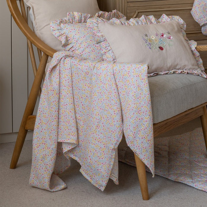 Organic Baby Muslin Swaddle - Wildflower Garden