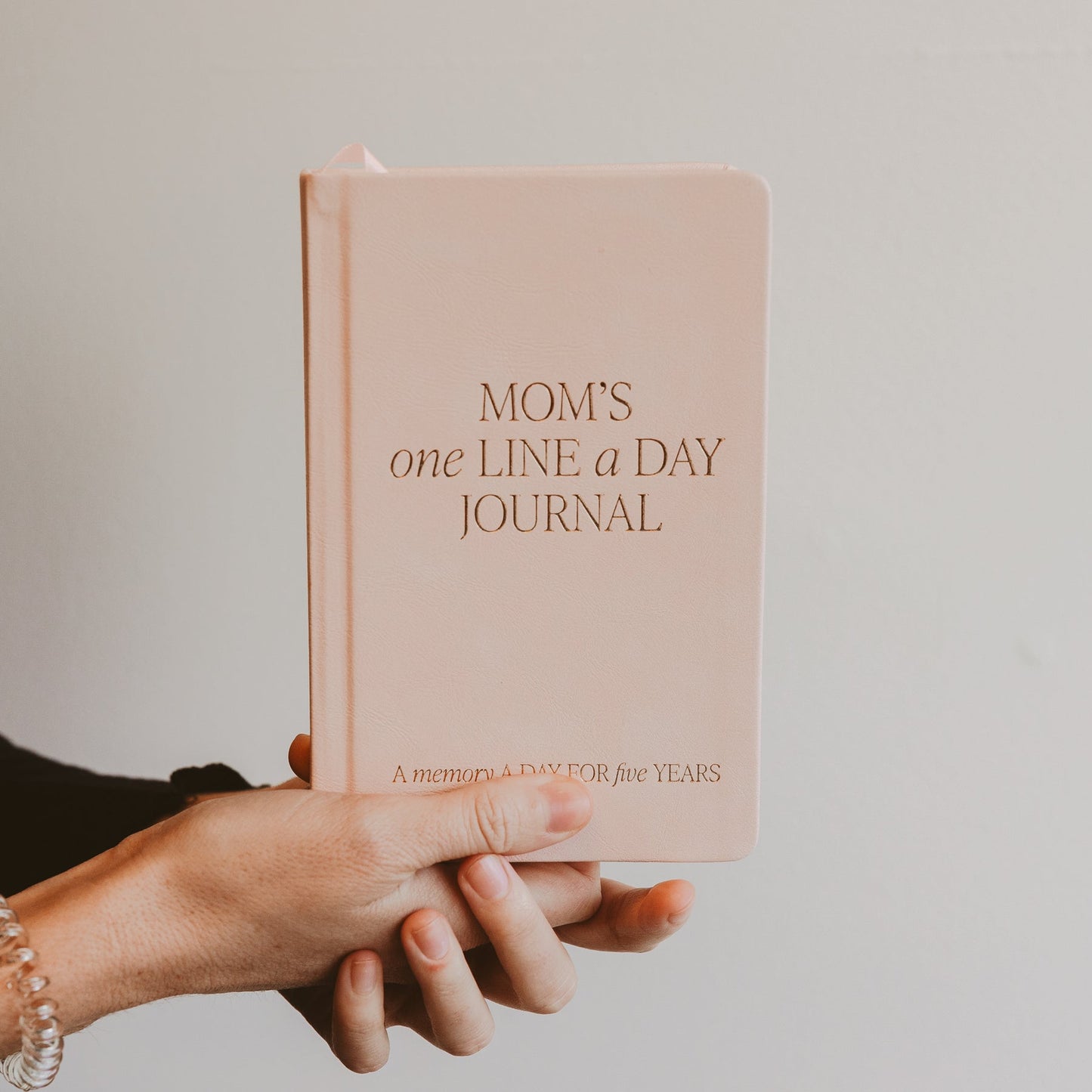 MOM'S one LINE a DAY Fabric Journal