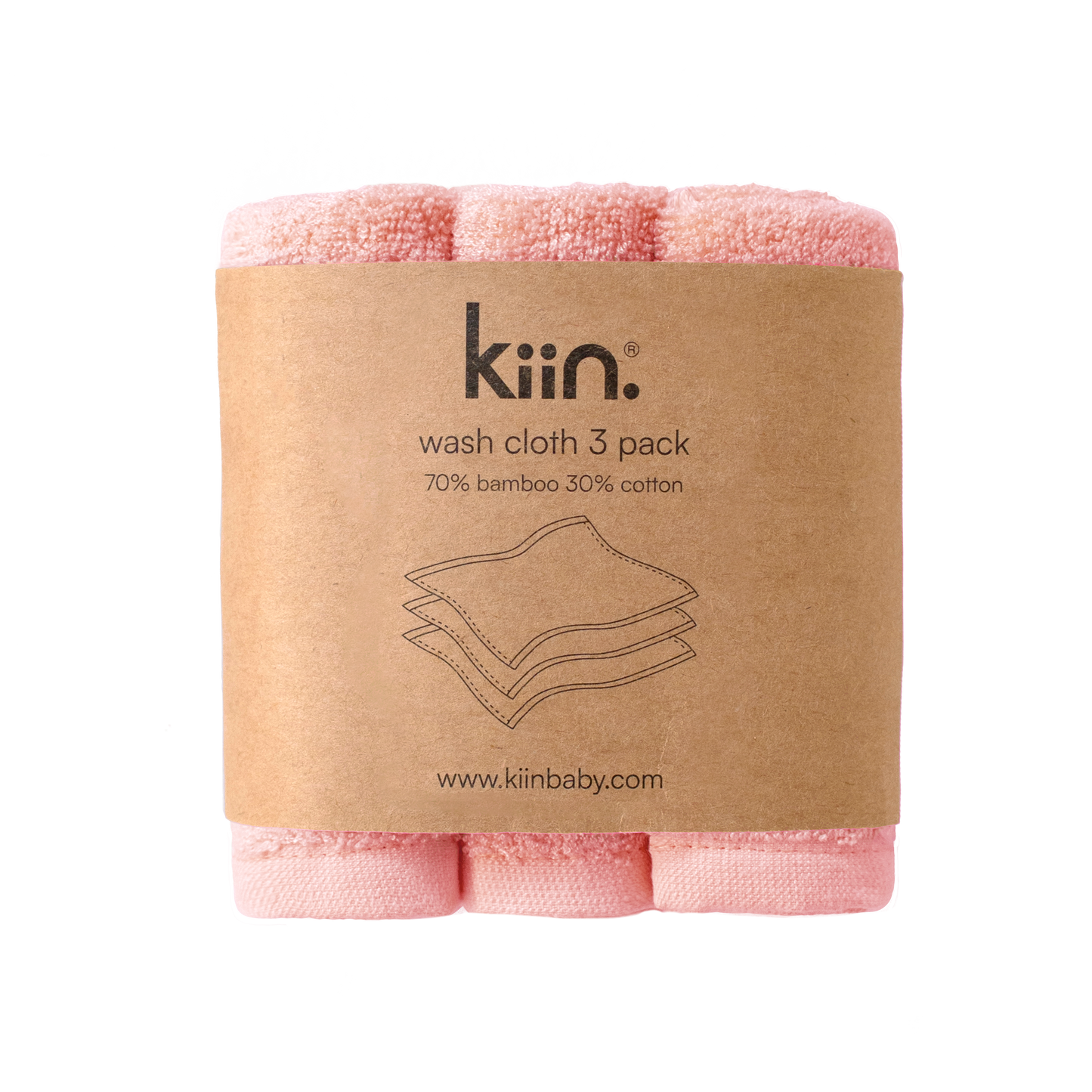 Peony Wash Cloths 3 Pack
