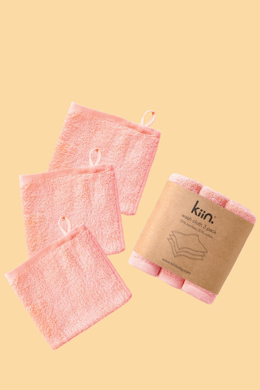 Peony Wash Cloths 3 Pack