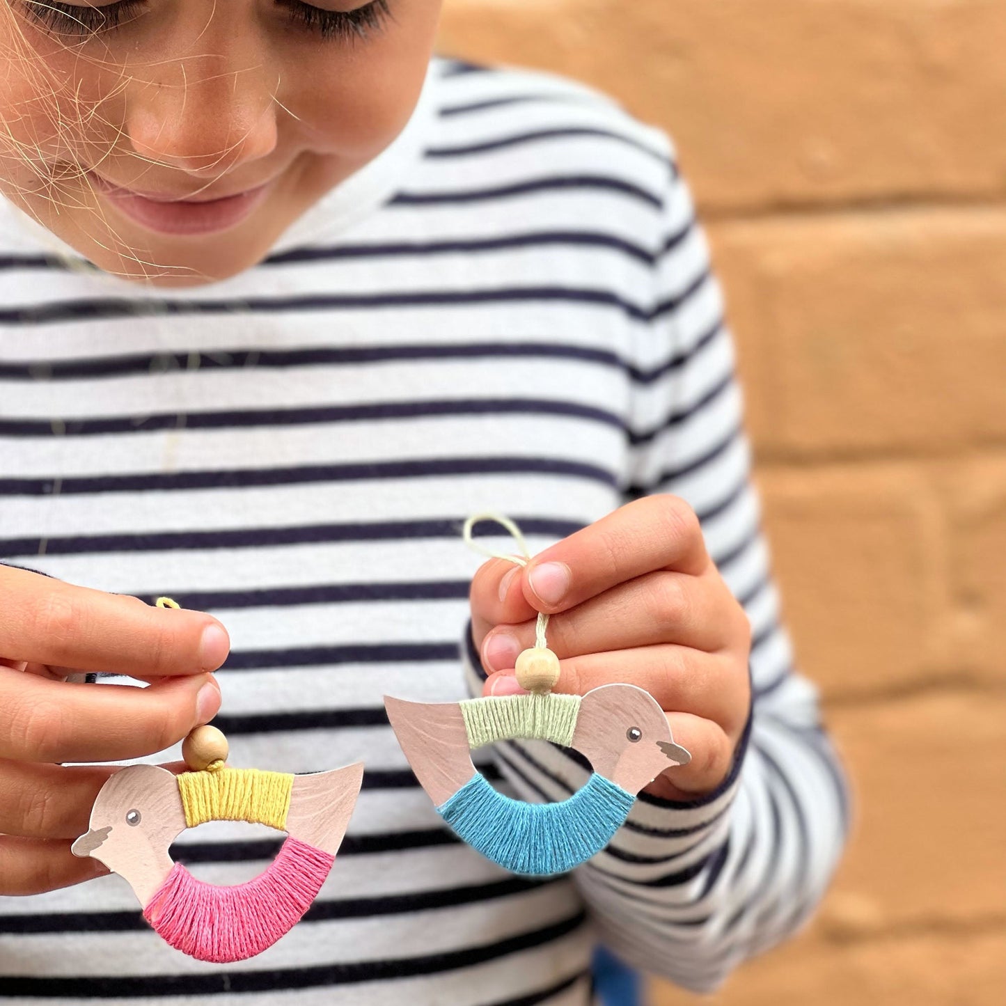 Make Your Own Pastel Bird Decorations