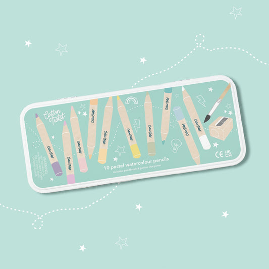 Pastel Watercolour Pencils Set