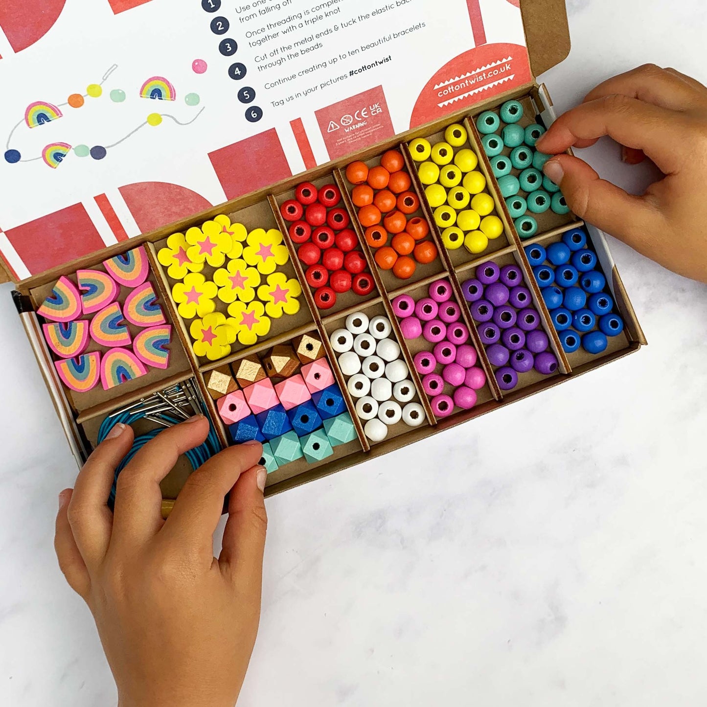 Rainbow Bracelet Making Kit