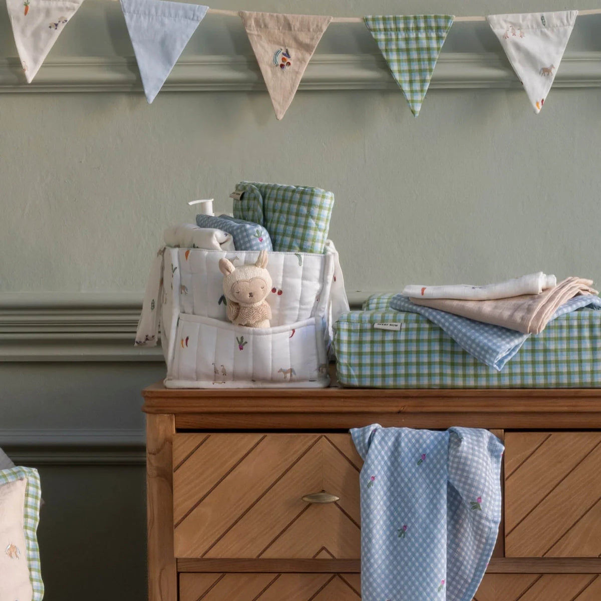 Organic Nappy Caddy - Little Farms