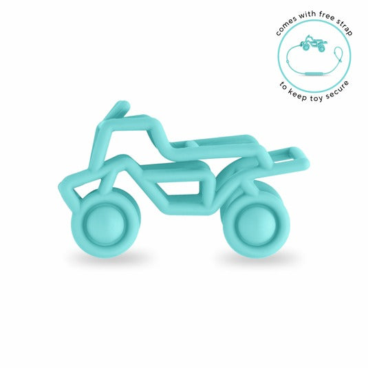 ATV Teether Toy + Strap (2 colours)