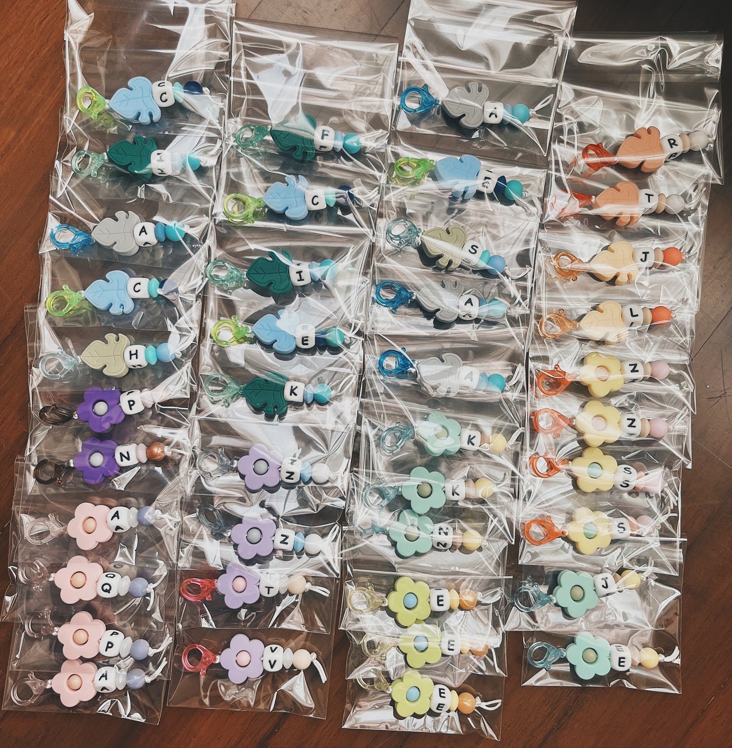 Custom Initial Charm/ Zipper pull - YOUR CHOSEN THEME