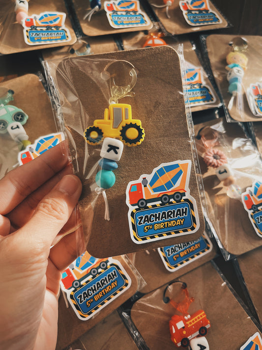 Custom INITIAL CHARM Party Pack (Min. 8 packs)